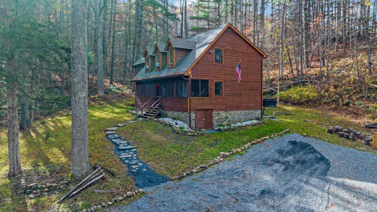 Sleepy Hollow 5Br Cabin - National Park 7 Min, Hot Tub, Fire Pit, Sleeps 12 Luray Bagian luar foto